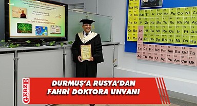 GTÜ rektör yardımcısına fahri doktora unvanı