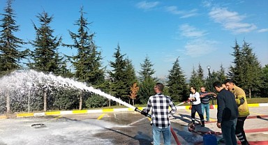 İtfaiyeden İZAYDAŞ'a eğitim!