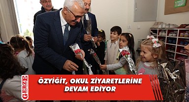 Kaymakam Özyiğit, okulları ziyaret etti!