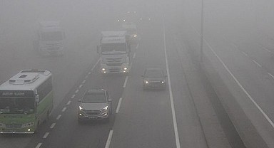 Kocaeli'de sis etkili oluyor!