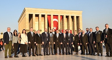 Kocaeli Sanayi Odası’ndan Anıtkabir ve TOBB ziyareti