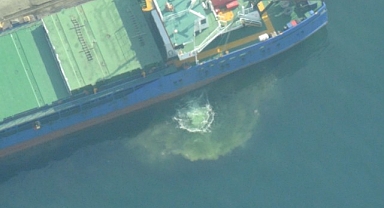 Körfezi kirleten gemiye ceza kesildi!