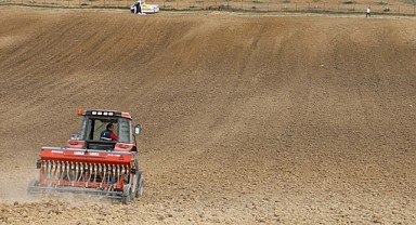 Nusrat buğday tohumları toprakla buluşturuldu