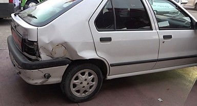 Otomobille çarpışan motosiklet sürücüsü ağır yaralandı!