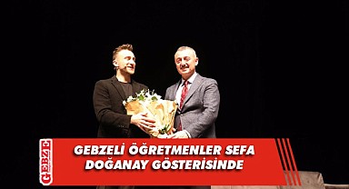 Sefa Doğanay taklitleriyle öğretmenlere unutulmaz bir gece yaşattı