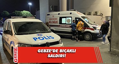Sokak ortasında bıçaklanan şahıs yaralandı!