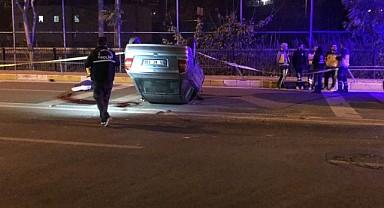 Takla atan otomobildeki 16 yaşındaki genç hayatını kaybetti!