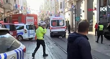 Taksim’de patlama! Ölü ve yaralılar var