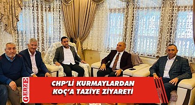 Tarhan, Aydın ve Eniş, Koç'a taziye ziyareti gerçekleştirdi