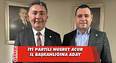 Acur, il başkanlığı koltuğuna aday