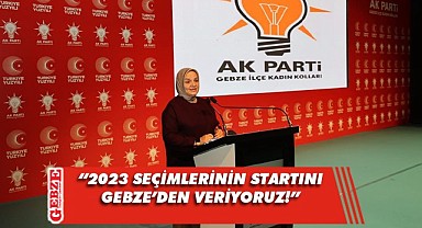 AK Parti Genel Merkez Kadın Kolları Başkanı Keşir, Gebze’de konuştu!