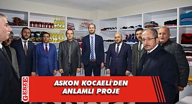 ASKON Kocaeli'den sosyal market projesine destek