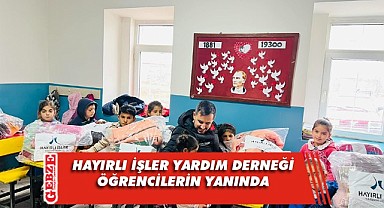 Aydın ve arkadaşları bu kez Karslı öğrencilere destek oldu