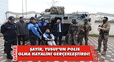 Başkan Şayir Yusuf'un hayalini gerçekleştirdi