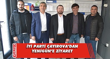 Bayrak ve beraberindeki heyetten Yenigün'e ziyaret