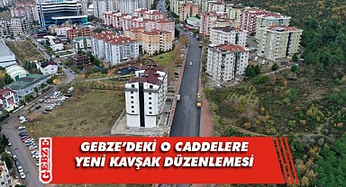 Büyükşehir’den Gebze’ye yeni kavşak düzenlemesi