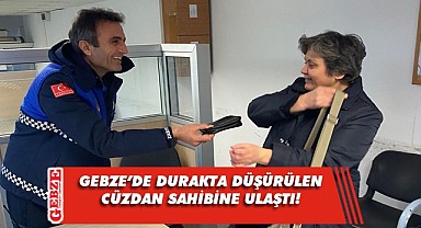 Büyükşehir zabıtası kayıp cüzdanı sahibine ulaştırdı