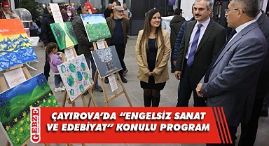 Çayırova'da engelsiz sanat ve edebiyat programı