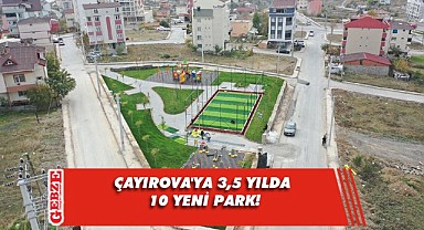 Çayırova'ya yeni parklar geliyor