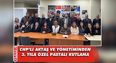 CHP Darıca'dan pastalı kutlama