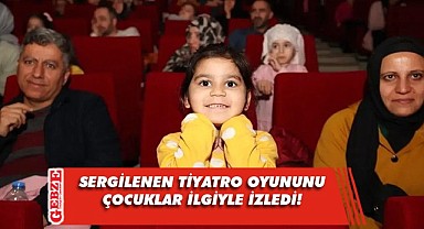 Çocuklar Karagöz'ün Karnesini izledi