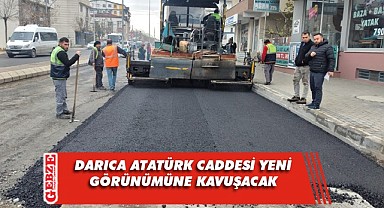 Darıca caddelerinde Büyükşehir farkı