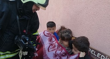 Derince’de çıkan yangın, büyük panik yarattı