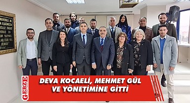 DEVA'dan, yeni Kocaeli Barosu başkanına ziyaret