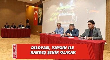 Dilovası'na kardeş şehir geliyor