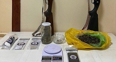 'Dur' ihtarına uymadı, kovalamaca torbacının evinde bitti