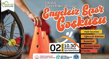 Engelsiz Spor Coşkusu Kocaeli'de