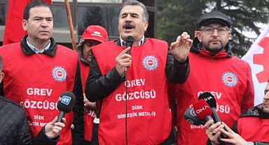 Erteleme kararına rağmen greve çıktılar