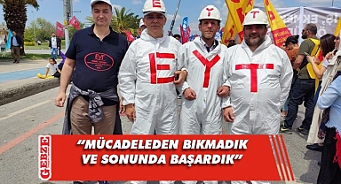 EYT Gebze'de gurur ve mutluluk hakim