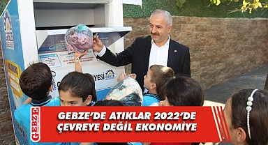 Gebze Belediyesi 2022'de tonlarca atığı ekonomiye kazandırdı