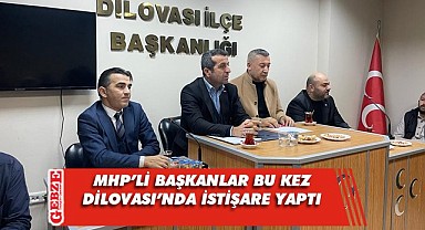 Gebze bölgesi ilçe başkanları bu kez Dilovası'nda buluştu