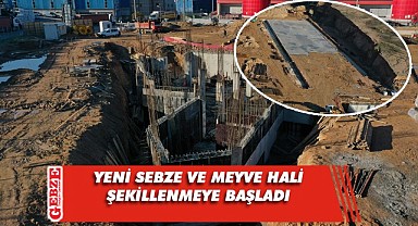Gebze bölgesinin yeni halinde çalışmalar sürüyor
