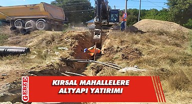 Gebze'de Kadıllı mahallesinin altyapısı baştan aşağı yenileniyor!