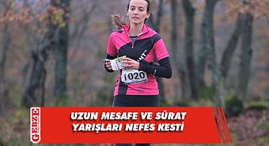 Gebze'de uzun mesafe sürat yarışları yapıldı