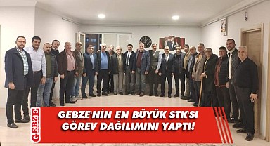 Gebzeliler Derneği'nde görev dağılımı tamam