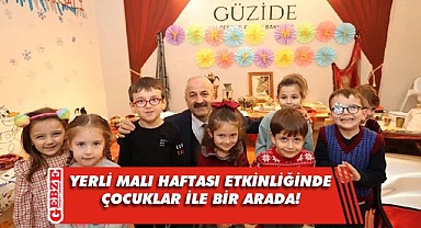 Güzide 7/24 Kreşinde Yerli Malı Haftası Etkinliği
