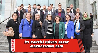 İYİ Parti Darıca'nın yeni yönetimi resmen iş başı yaptı