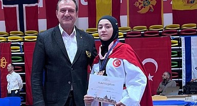 Kağıtsporlu Esila, Avrupa 3.’sü oldu!