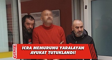 Kar maskesi takarak icra memurunu yaralayan avukat tutuklandı