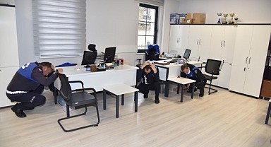 Kartepe Belediyesi'nde deprem tatbikatı