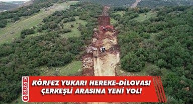 Körfez Yukarı Hereke-Dilovası arasına yeni yol