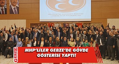 MHP kurmayları Gebze'de bir araya geldi!