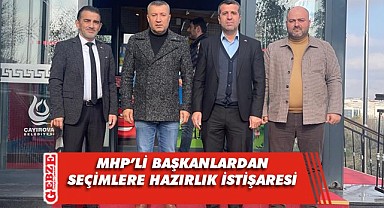 MHP'li başkanlar Çayırova'da bir araya geldi
