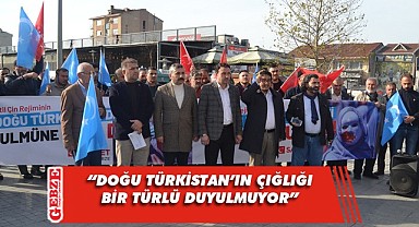 Saadet Gebze, Doğu Türkistan için bir araya geldi