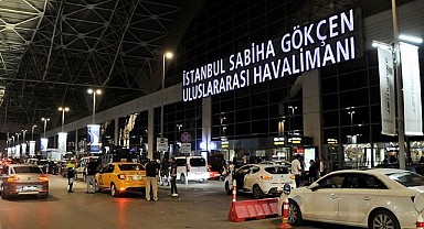 Sabiha Gökçen Havalimanı'nda büyük panik! Uçuşlar durduruldu