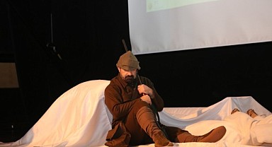 Sarıkamış Harekatı'nın zorlu şartları sahnelendi